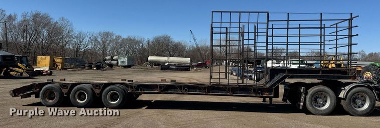 image for item DE2133 1976 Luttig equipment trailer