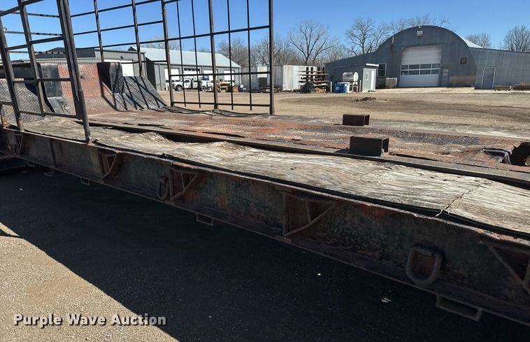 image for item DE2133 1976 Luttig equipment trailer