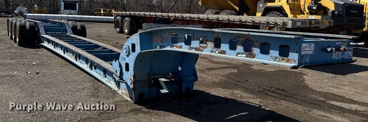 image for item DE2134 1998 Kalyn Siebert TL280 lowboy equipment trailer