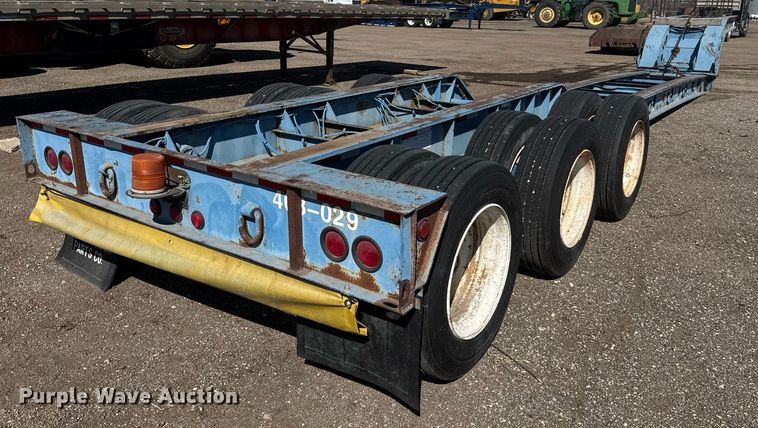 image for item DE2134 1998 Kalyn Siebert TL280 lowboy equipment trailer
