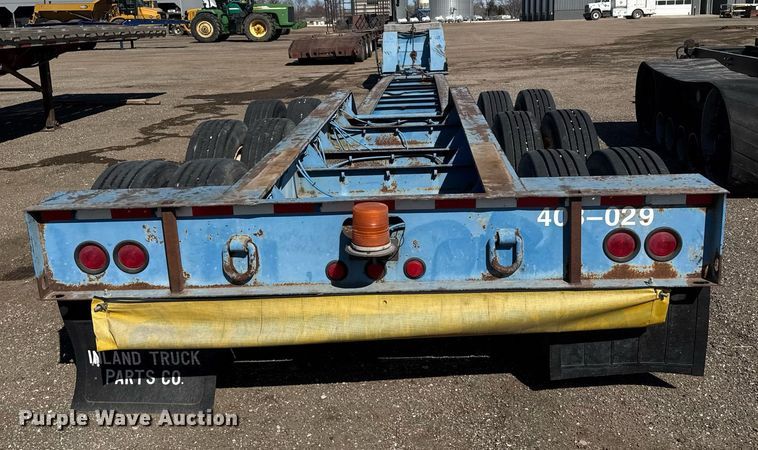 image for item DE2134 1998 Kalyn Siebert TL280 lowboy equipment trailer