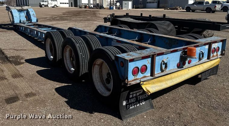 image for item DE2134 1998 Kalyn Siebert TL280 lowboy equipment trailer