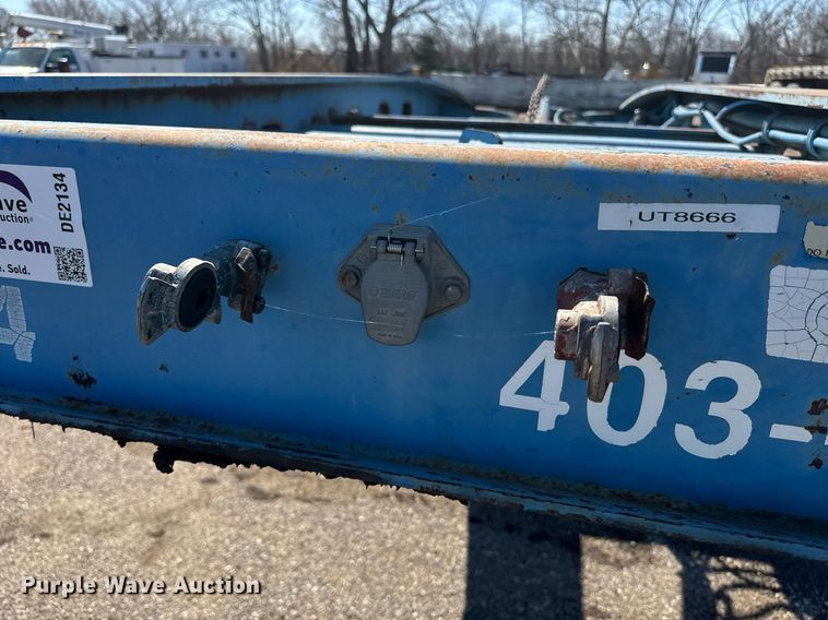 image for item DE2134 1998 Kalyn Siebert TL280 lowboy equipment trailer