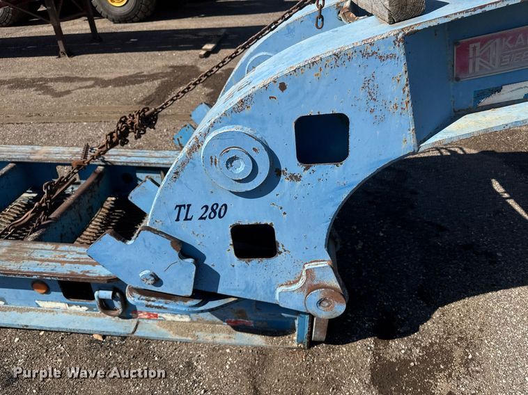image for item DE2134 1998 Kalyn Siebert TL280 lowboy equipment trailer