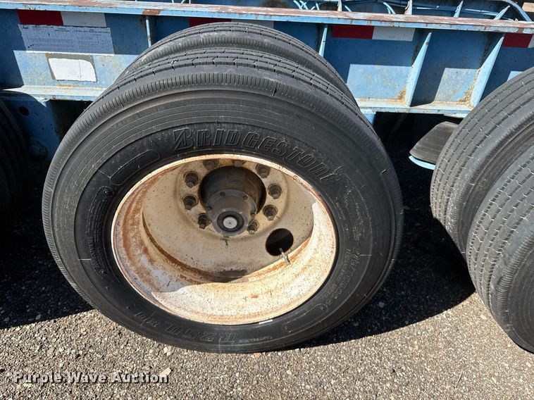 image for item DE2134 1998 Kalyn Siebert TL280 lowboy equipment trailer