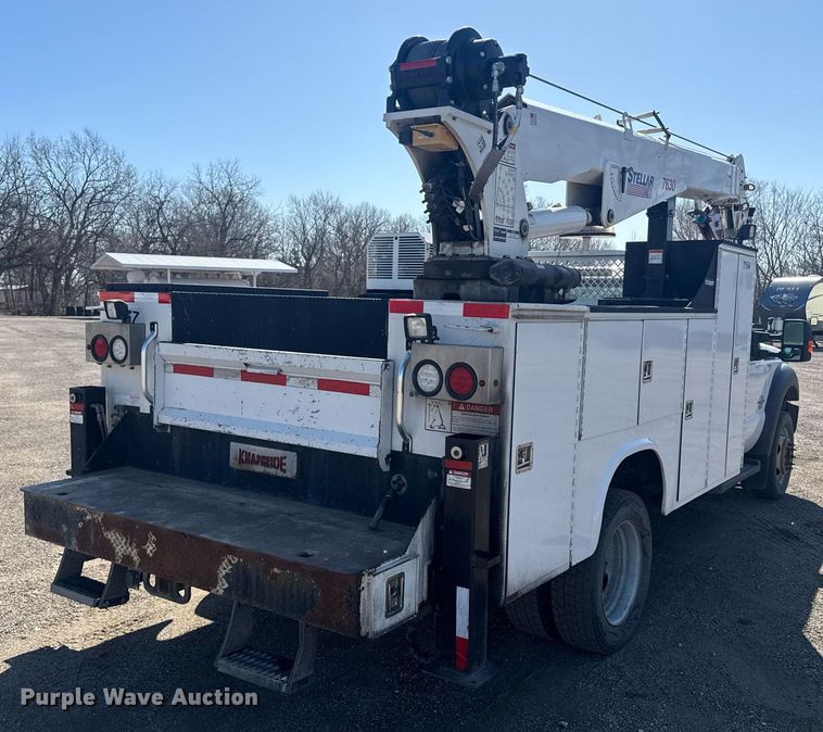 image for item DE2137 2015 Ford F550 Super Duty XL utility / service truck