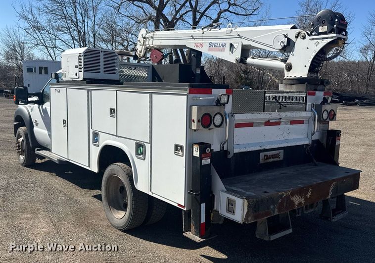 image for item DE2137 2015 Ford F550 Super Duty XL utility / service truck