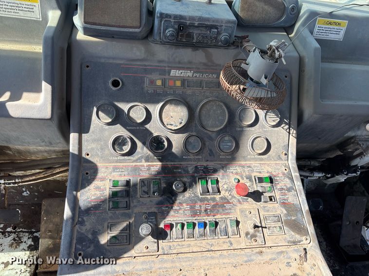 image for item DM1892 1997 Elgin Pelican Series SE street sweeper