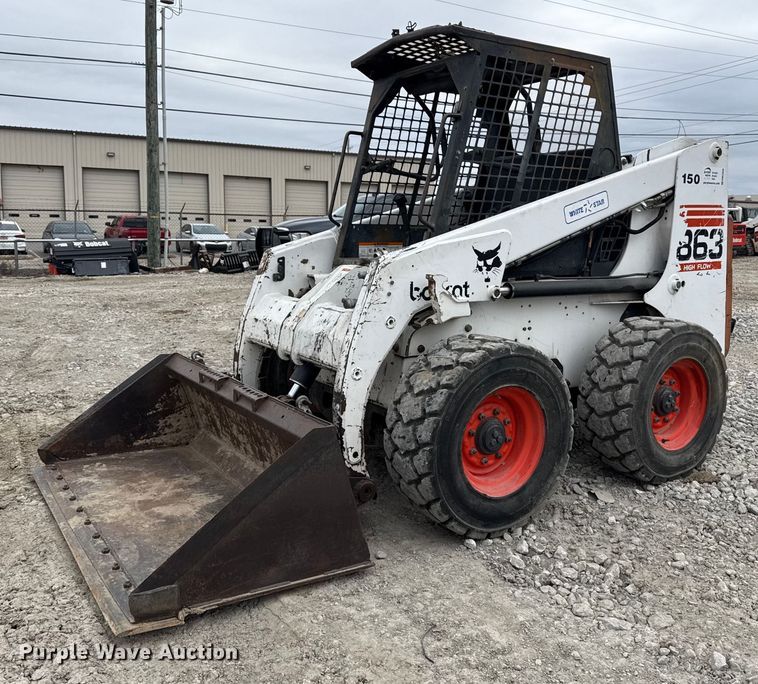 image for item DM5600 1998 Bobcat 863 skid steer loader