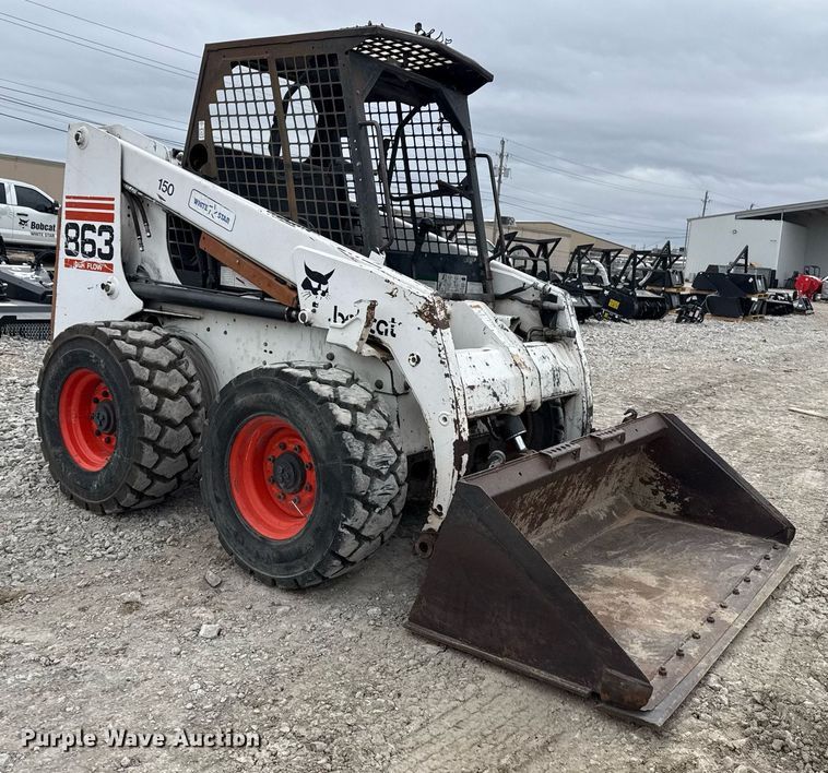 image for item DM5600 1998 Bobcat 863 skid steer loader