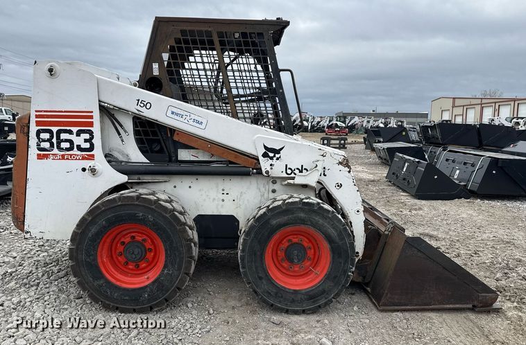 image for item DM5600 1998 Bobcat 863 skid steer loader