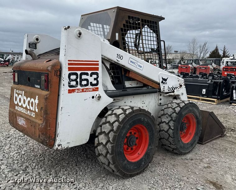 image for item DM5600 1998 Bobcat 863 skid steer loader