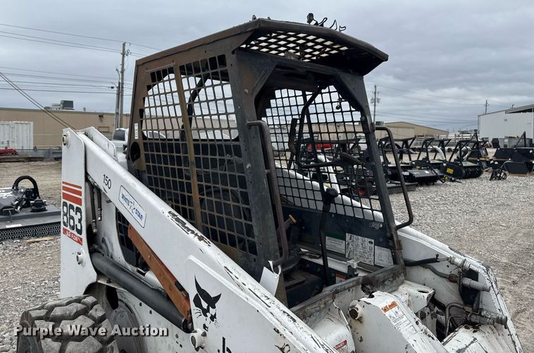 image for item DM5600 1998 Bobcat 863 skid steer loader