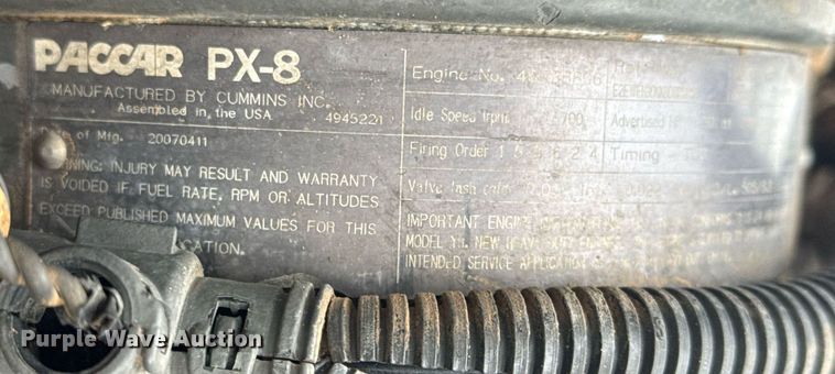 image for item DM5604 2008 Kenworth T300 winch truck