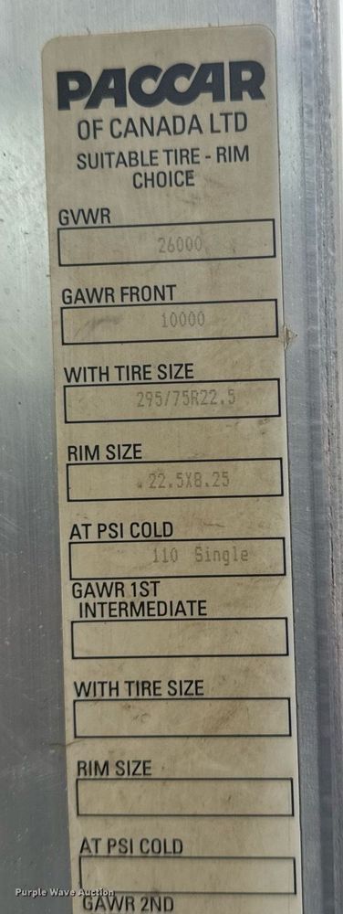 image for item DM5604 2008 Kenworth T300 winch truck