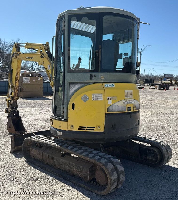 image for item DM5611 2007 Yanmar ViO35-5 mini excavator