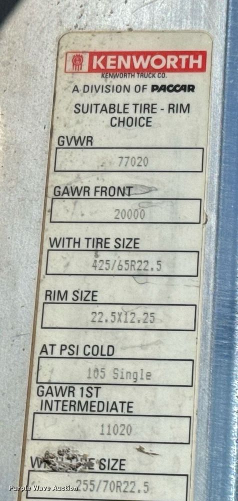 image for item DO0419 2014 Kenworth W900 ready mix truck