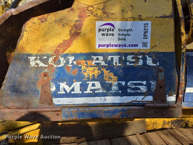 image for item DP6215 1989 Komatsu D66S-1 track loader