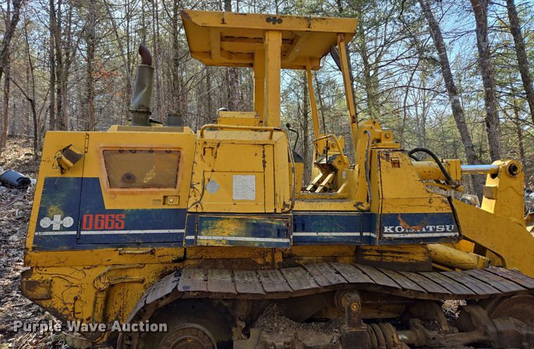 image for item DP6215 1989 Komatsu D66S-1 track loader
