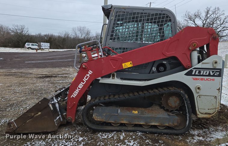 image for item DS5298 2017 Takeuchi TL10V2 tracked skid steer loader