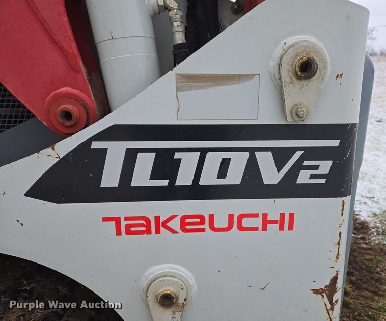 image for item DS5298 2017 Takeuchi TL10V2 tracked skid steer loader
