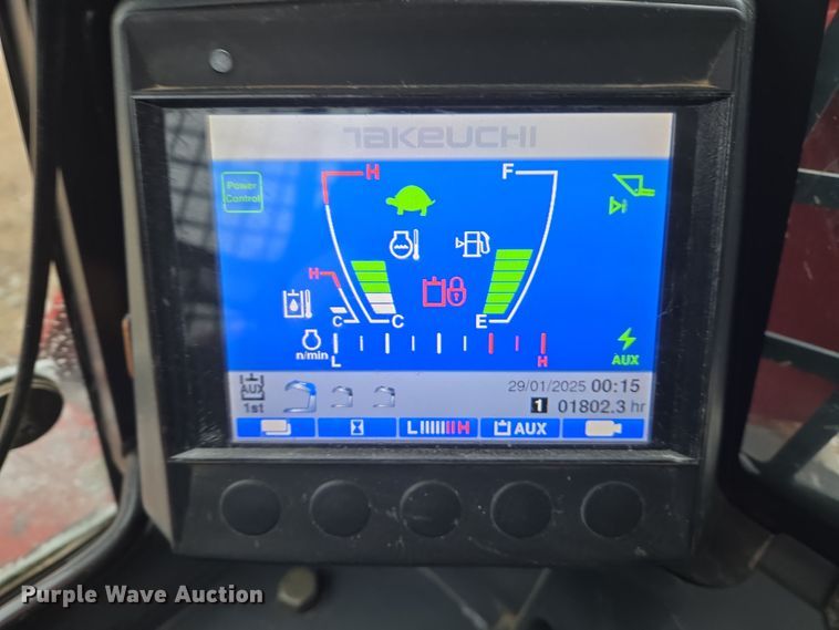 image for item DS5298 2017 Takeuchi TL10V2 tracked skid steer loader