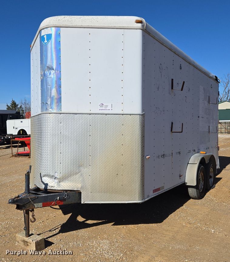 image for item DS5303 2002 Interstate enclosed cargo trailer