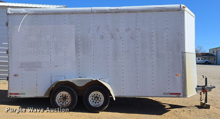 image for item DS5303 2002 Interstate enclosed cargo trailer