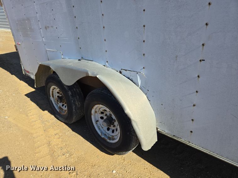 image for item DS5303 2002 Interstate enclosed cargo trailer