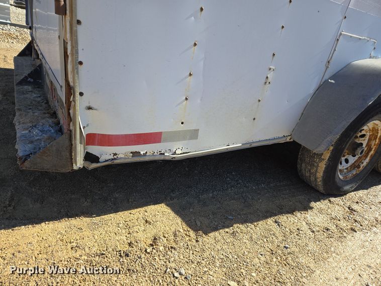 image for item DS5303 2002 Interstate enclosed cargo trailer