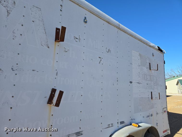 image for item DS5303 2002 Interstate enclosed cargo trailer