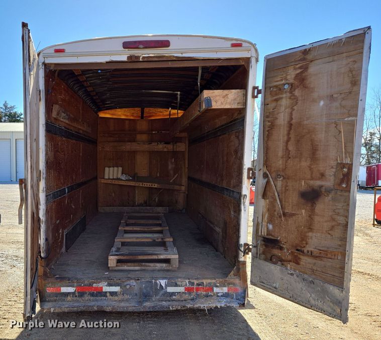image for item DS5303 2002 Interstate enclosed cargo trailer