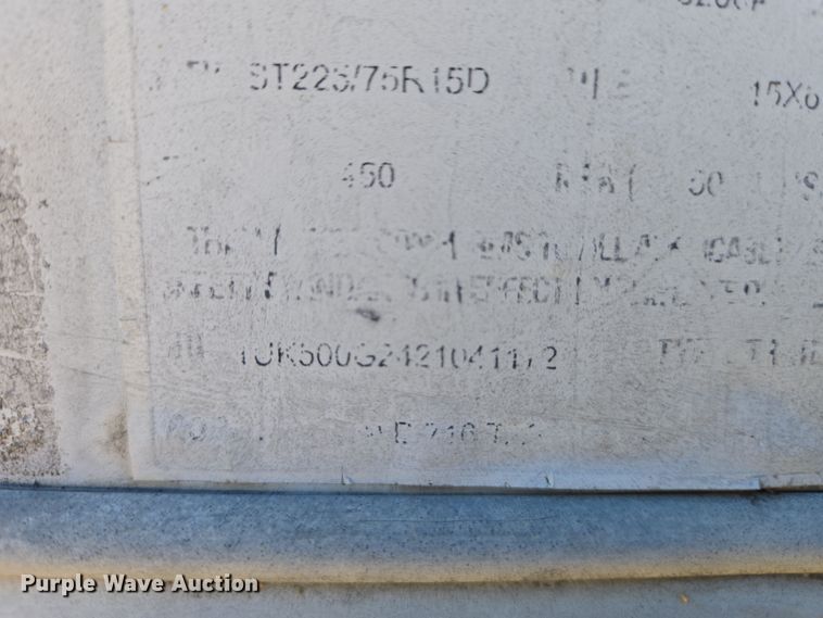 image for item DS5303 2002 Interstate enclosed cargo trailer