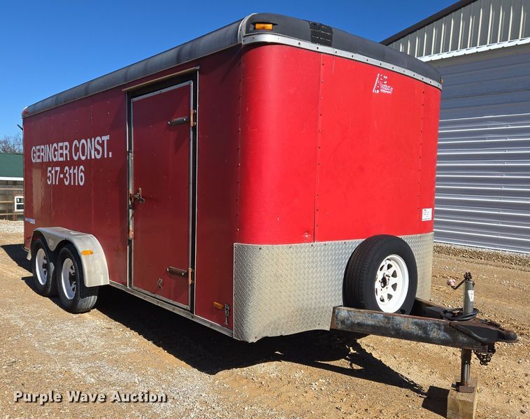 image for item DS5304 1999 Pace American enclosed cargo trailer