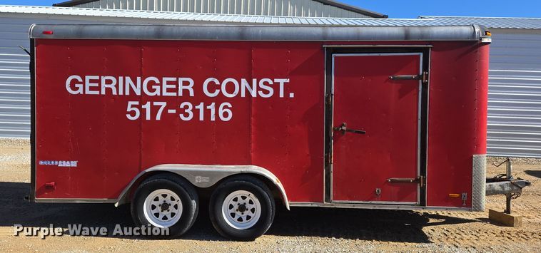 image for item DS5304 1999 Pace American enclosed cargo trailer