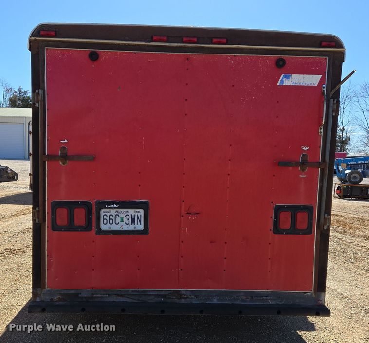 image for item DS5304 1999 Pace American enclosed cargo trailer