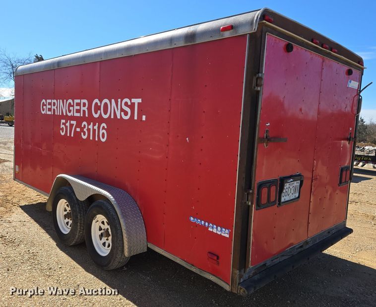 image for item DS5304 1999 Pace American enclosed cargo trailer