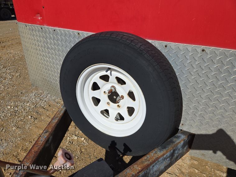 image for item DS5304 1999 Pace American enclosed cargo trailer