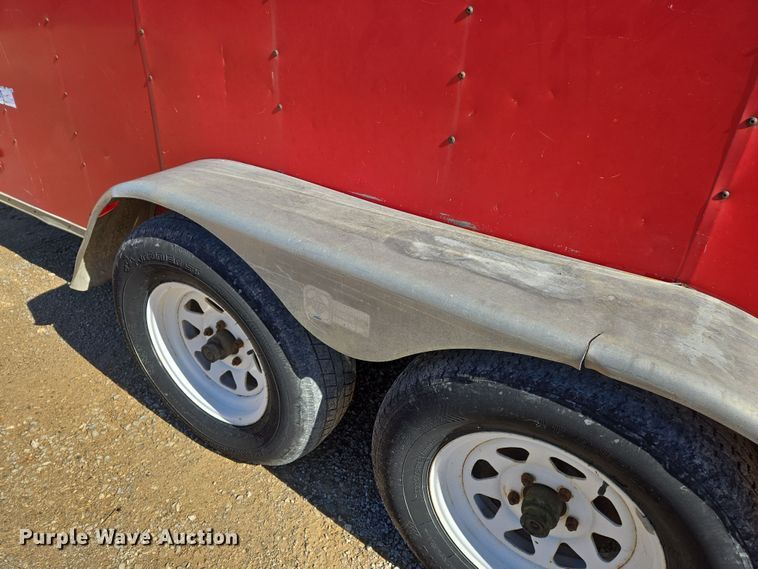 image for item DS5304 1999 Pace American enclosed cargo trailer