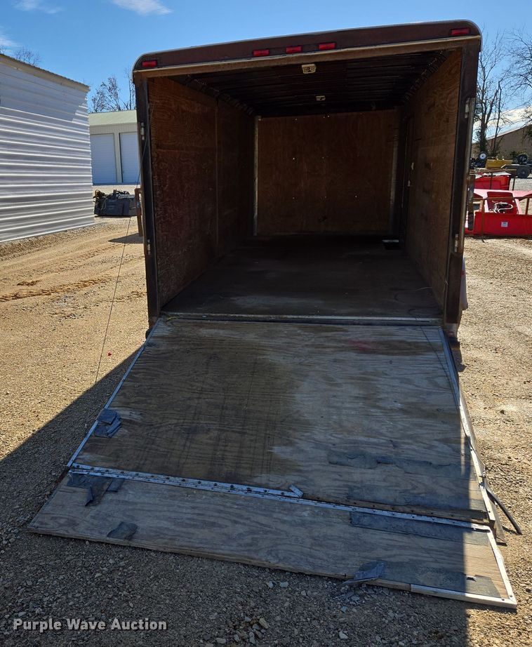 image for item DS5304 1999 Pace American enclosed cargo trailer