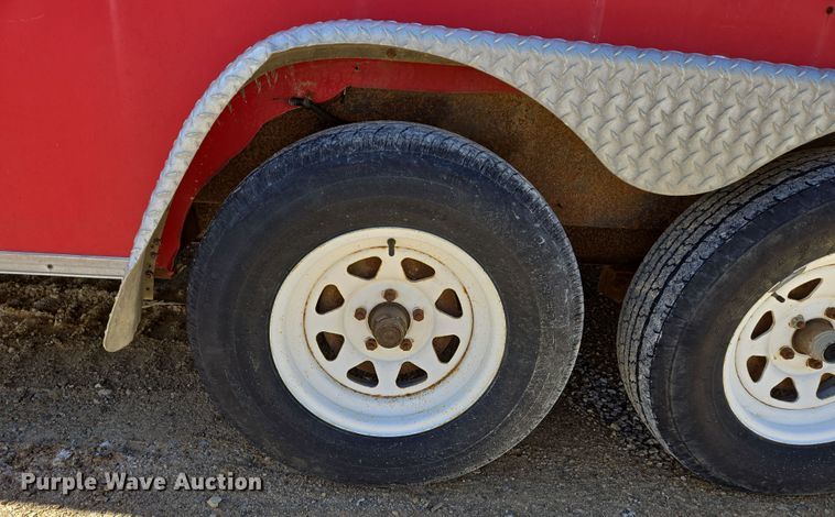 image for item DS5304 1999 Pace American enclosed cargo trailer