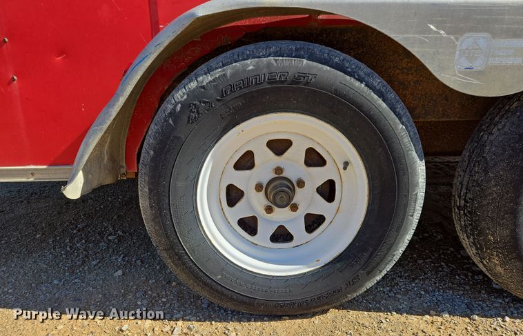 image for item DS5304 1999 Pace American enclosed cargo trailer