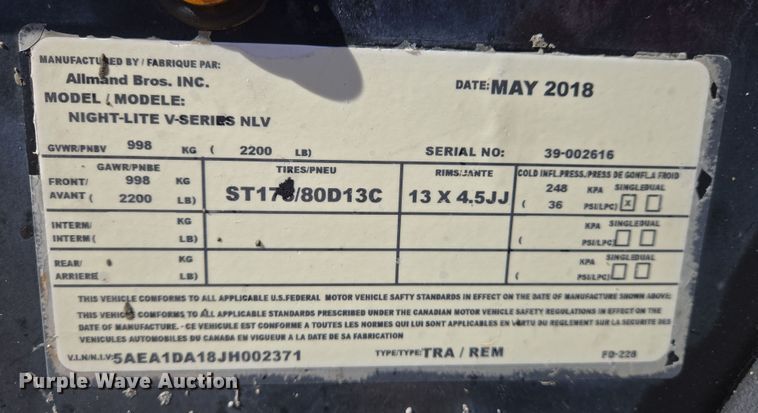 image for item DS5305 2018 Allmand Night-Lite V-Series light plant