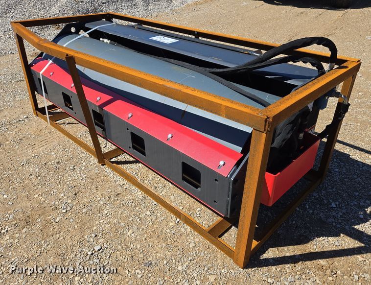 image for item DS5307 Raytree RMVR76 skid steer vibratory roller