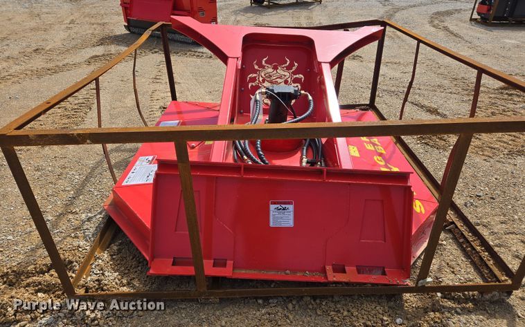 image for item DS5313 2024 AGROTK HCRC skid steer rotary mower