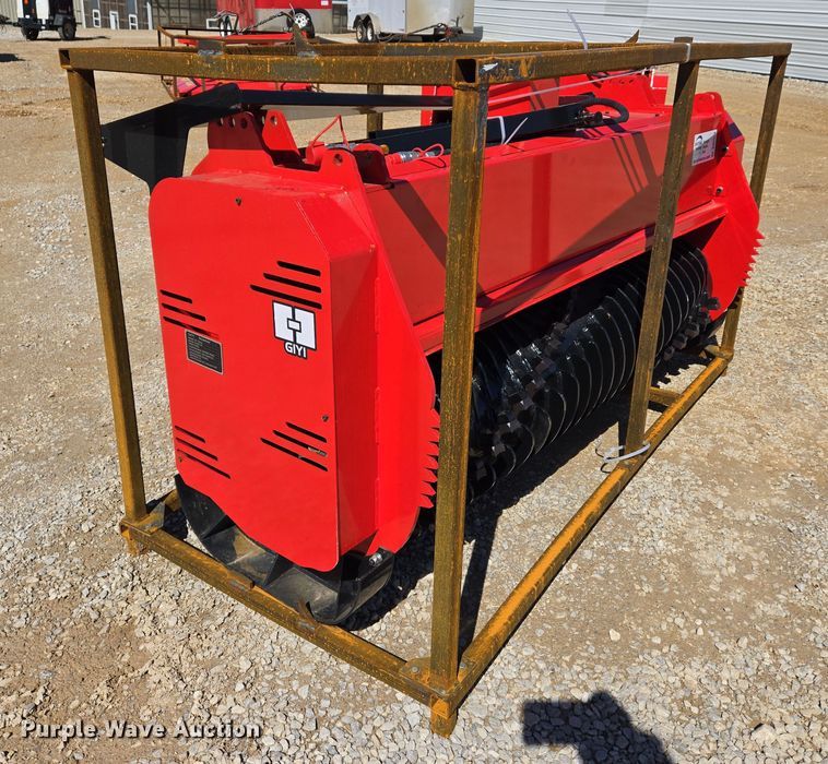 image for item DS5314 2024 GIYI GY-72pro skid steer mulcher