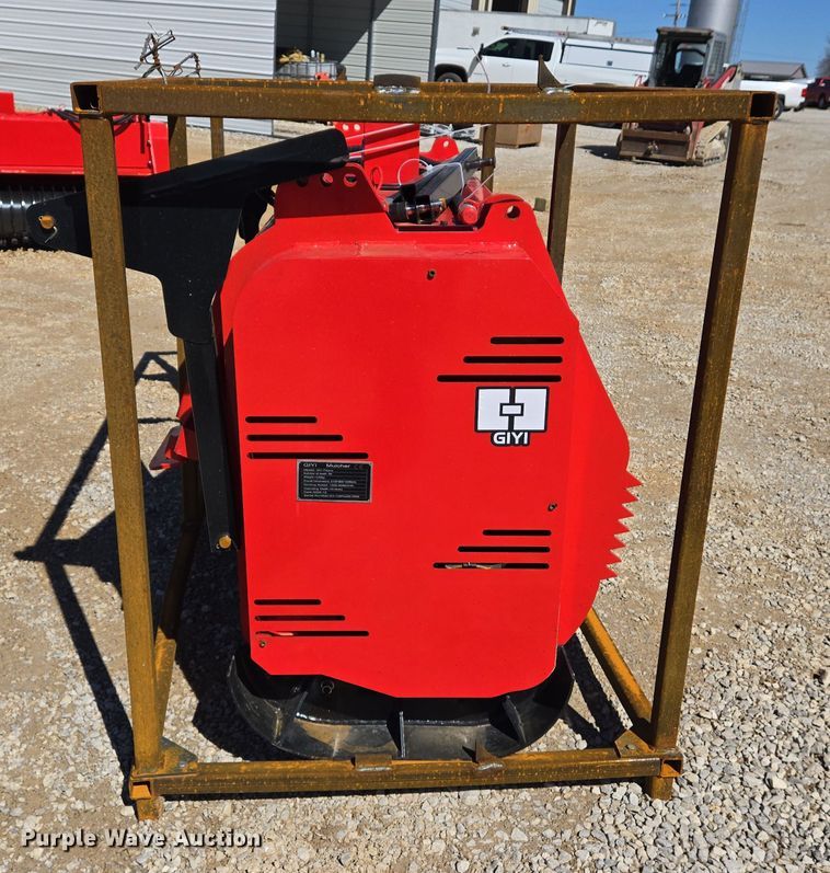 image for item DS5314 2024 GIYI GY-72pro skid steer mulcher