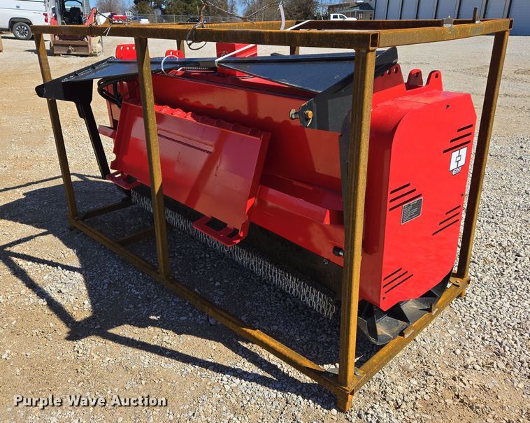 image for item DS5314 2024 GIYI GY-72pro skid steer mulcher