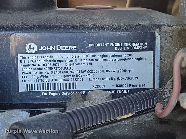 image for item DS5320 2007 Genie GTH-1056 telehandler