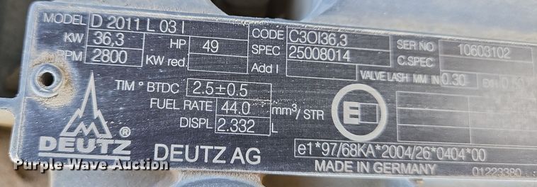 image for item DS5321 2008 Genie Z-45/25 boom lift